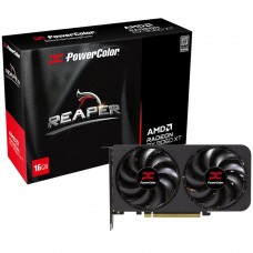 Placa de Vídeo PowerColor Reaper AMD Radeon RX 9060 XT, 16GB, GDDR6, FSR, Ray Tracing, RX9060XT 16G-A
