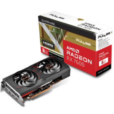 Placa de Vídeo Sapphire Pulse AMD Radeon RX 7600 Gaming OC, 8GB, GDDR6, FSR, Ray Tracing, 11324-01-20G