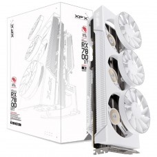 Placa de Vídeo XFX AMD Radeon RX 7800 XT MagAir Arctic White, 16GB, GDDR6, FSR, Ray Tracing, Branco, RX-78TMAIRW9