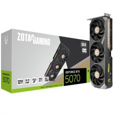 Placa de Vídeo Zotac Gaming NVIDIA GeForce RTX 5070 Solid OC, 12GB, GDDR7, DLSS, Ray Tracing, ZT-B50700J-10P