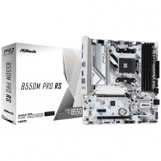 Placa Mãe ASRock B550M Pro RS, Chipset B550, AMD AM4, MATX, DDR4