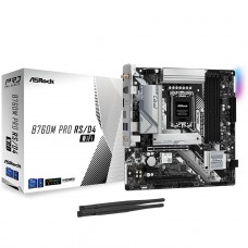 Placa Mãe ASRock B760M Pro RS/D4 WiFi, Chipset B760, Intel LGA 1700, mATX, DDR4, 90-MXBKZ0-A0UAYZ