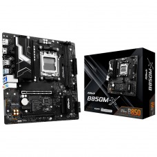 Placa Mãe ASRock B850M-X, Chipset B850, AMD AM5, mATX, DDR5
