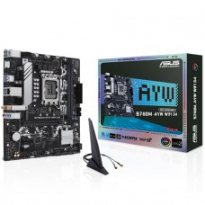 Placa Mãe Asus B760M-AYW WIFI D4, Chipset B760, Intel LGA 1700, mATX, DDR4, 90MB1EA0-M1EAY0