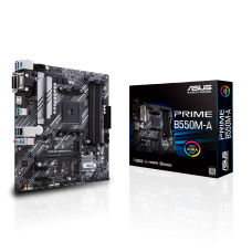 Placa Mãe Asus Prime B550M-A, Chipset B550, AMD AM4, mATX, DDR4, 90MB14I0-C1BAY0