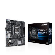 Placa Mãe ASUS PRIME H510M-K, Chipset H510, Intel LGA 1200, mATX, DDR4, 90MB17N0-M0EAY0