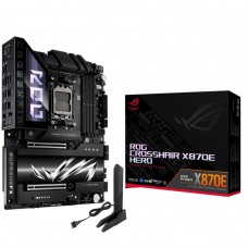 Placa Mãe Asus ROG Crosshair X870E Hero, Chipset X870E, AMD AM5, WiFi 7, ATX, DDR5
