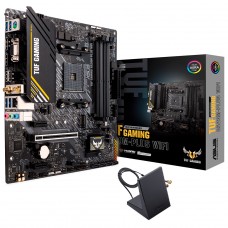 Placa Mãe Asus TUF Gaming A520M-PLUS WIFI, Chipset A520, AMD AM4, mATX, DDR4, 90MB17F0-M0EAY0