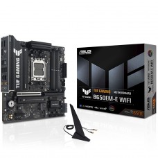 Placa Mãe Asus TUF Gaming B650EM-E WIFI, Chipset B650, AMD AM5, mATX, DDR5, 90MB1LR0-M0EAY0