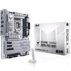 Placa Mãe Asus TUF Gaming Z890-Pro WiFi, Chipset Z890, Intel LGA 1851, ATX, DDR5, White