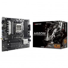 Placa Mãe Biostar A620MP-E PRO, Chipset A620, AMD AM5, MATX, DDR5