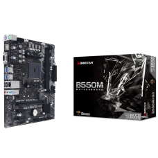 Placa Mãe Biostar B550MH, Chipset B550, AMD AM4, mATX, DDR4