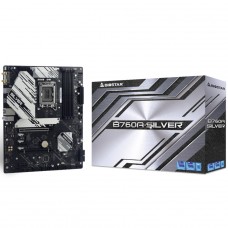 Placa Mãe Biostar B760A-Silver, Chipset B760, Intel LGA 1700, ATX, DDR5