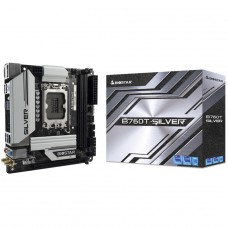Placa Mãe Biostar B760T-SILVER, Chipset B760, Intel LGA 1700, Mini-ITX, DDR5