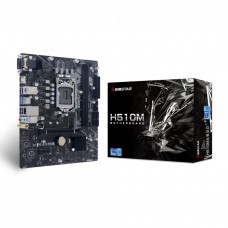 Placa Mãe Biostar H510MX/E 2.0, Chipset H510, Intel LGA 1200, mATX, DDR4