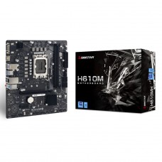 Placa Mãe Biostar H610MH, Chipset H610, Intel LGA 1700, mATX, DDR4