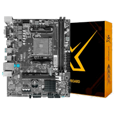 Placa Mãe BRX A520, Chipset A520, AMD AM4, MATX, DDR4, PM-AMDA520-1000 - OPEN BOX