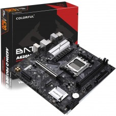 Placa Mãe Colorful Battle-AX A620M-D PRO V14, Chipset A620, AMD AM5, MATX, DDR5