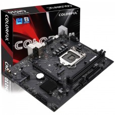 Placa Mãe Colorful CH510M-E M.2 V20, Chipset H510, Intel LGA 1200, MATX, DDR4