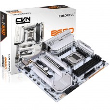 Placa Mãe Colorful CVN B650 Gaming Frozen V14, Chipset B650, AMD AM5, ATX, DDR5, Branco