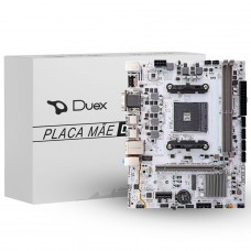 Placa Mãe Duex A520ZG PRO, White, Chipset A520, AMD AM4, MATX, DDR4