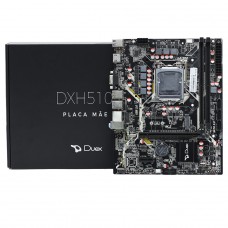 Placa Mãe Duex DXH510S, Chipset H510, Intel LGA 1200, MATX, DDR4