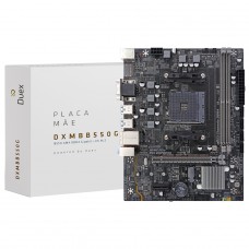 Placa Mãe Duex DXMBB550G, Chipset B550, AMD AM4, MATX, DDR4