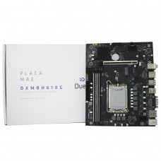 Placa Mãe Duex DXMBH610G, Chipset H610, Intel LGA 1700, MATX, DDR4