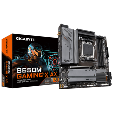 Placa Mãe Gigabyte B650M Gaming X AX, Wi-Fi, Chipset B650, AMD AM5, M-ATX, DDR5