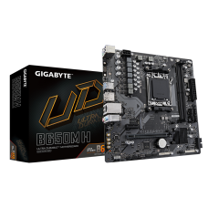 Placa Mãe Gigabyte B650M H, Chipset B650, AMD AM5, MATX, DDR5