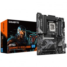 Placa Mãe Gigabyte B760 GAMING X DDR4 GEN5, Chipset B760, Intel LGA 1700, ATX, DDR4