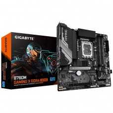 Placa Mãe Gigabyte B760M GAMING X DDR4 GEN5, Chipset B760, Intel LGA 1700, M-ATX, DDR4