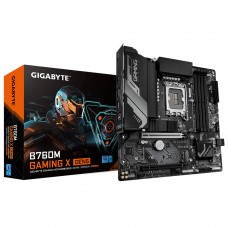 Placa Mãe Gigabyte B760M GAMING X GEN5, Chipset B760, Intel LGA 1700, M-ATX, DDR5