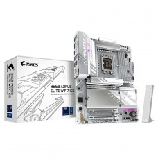 Placa Mãe Gigabyte B860 AORUS ELITE WIFI7 ICE, Chipset B860, Intel LGA 1851, ATX, DDR5