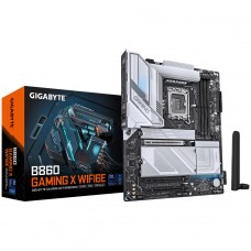 Placa Mãe Gigabyte B860 Gaming X WIFI6E, Chipset B860, Intel LGA 1851, ATX, DDR5