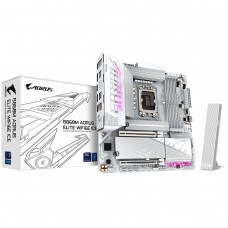 Placa Mãe Gigabyte B860M Aorus Elite WiFi6E ICE, Chipset B860, Intel LGA 1851, mATX, DDR5