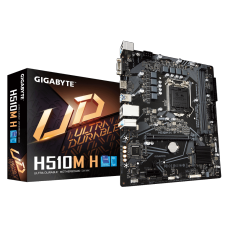 Placa Mãe Gigabyte H510M H, Chipset H510, Intel LGA 1200, mATX, DDR4
