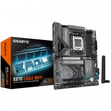 Placa Mãe Gigabyte X870 EAGLE WiFi7, Chipset X870, AMD AM5, ATX, DDR5