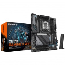 Placa Mãe Gigabyte X870 Gaming X WiFi7, Chipset X870, AMD AM5, ATX, DDR5
