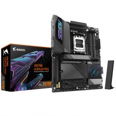 Placa Mãe Gigabyte X870E AORUS PRO, Chipset X870E, WIFI 7, AMD AM5, ATX, DDR5
