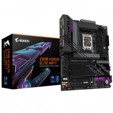 Placa Mãe Gigabyte Z890 AORUS ELITE WIFI7, Chipset Z890, Intel LGA 1851, ATX, DDR5