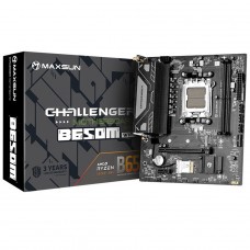 Placa Mãe Maxsun Challenger B650M WI-FI, Chipset B650, AMD AM5, MATX, DDR5, MS-Challenger B650M WIFI - OPEN BOX