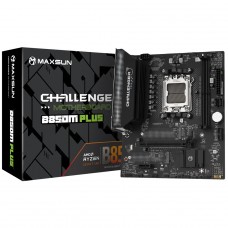 Placa Mãe Maxsun Challenger B850M Plus WiFi, Chipset B850, AMD AM5, mATX, DDR5