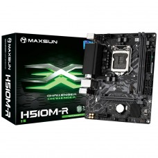 Placa Mãe Maxsun Challenger H510M-R, Chipset H510, Intel LGA 1200, mATX, DDR4