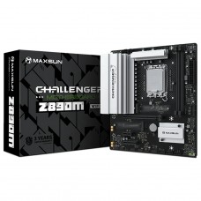 Placa Mãe Maxsun Challenger Z890M WiFi, Chipset Z890, Intel LGA 1851, mATX, DDR5