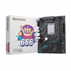 Placa Mãe MAXSUN MS-H610M 666 Wi-Fi6, Chipset H610, Intel LGA 1700, m-ATX, DDR4
