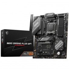 Placa Mãe MSI B650 Gaming Plus WIFI, Chipset B650, AMD AM5, ATX, DDR5, 911-7E26-001