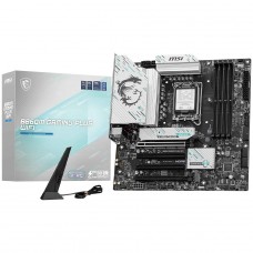 Placa Mãe MSI B860M Gaming Plus WIFI, Chipset B860, Intel LGA 1851, mATX, DDR5