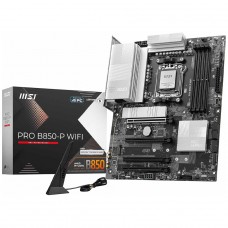 Placa Mãe MSI PRO B850-P WIFI, Chipset B850, AMD AM5, ATX, DDR5
