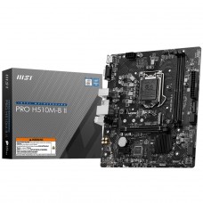 Placa Mãe MSI PRO H510M-B II, Chipset H470, Intel LGA 1200, mATX, DDR4